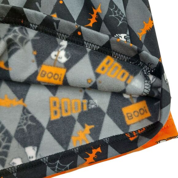 Peanuts Fleece Boxer Briefs Mens Small Orange Black Set of 2 Soft Underwear - Picture 6 of 10